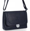 GEANȚĂ DE DAMĂ tip poștaș BEE BAG bleumarin 1002S24